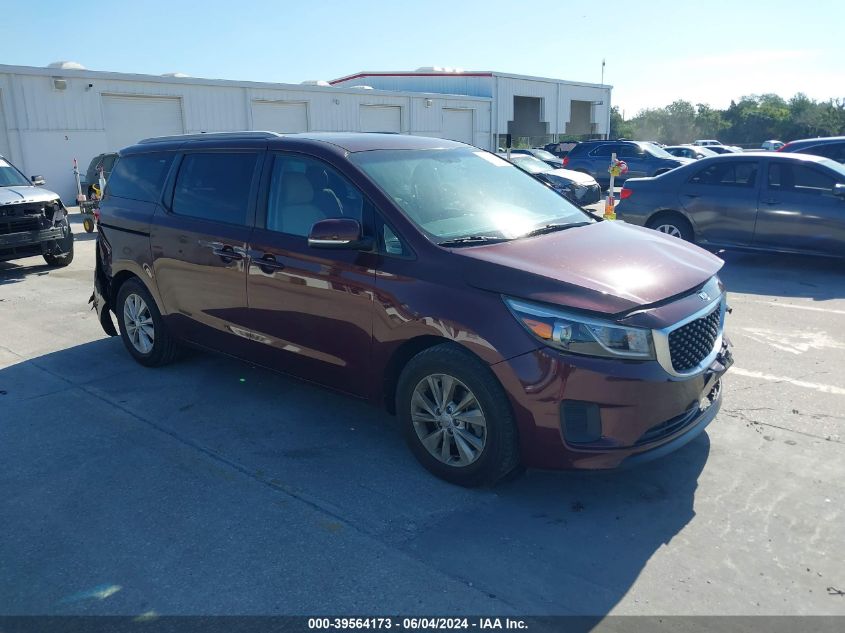 2015 KIA SEDONA LX