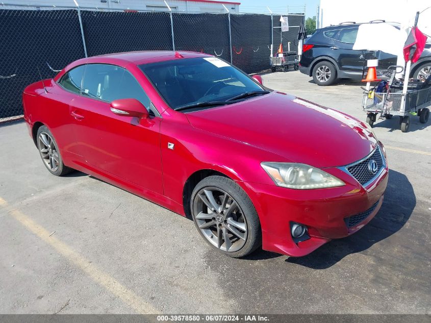 2013 LEXUS IS 250C