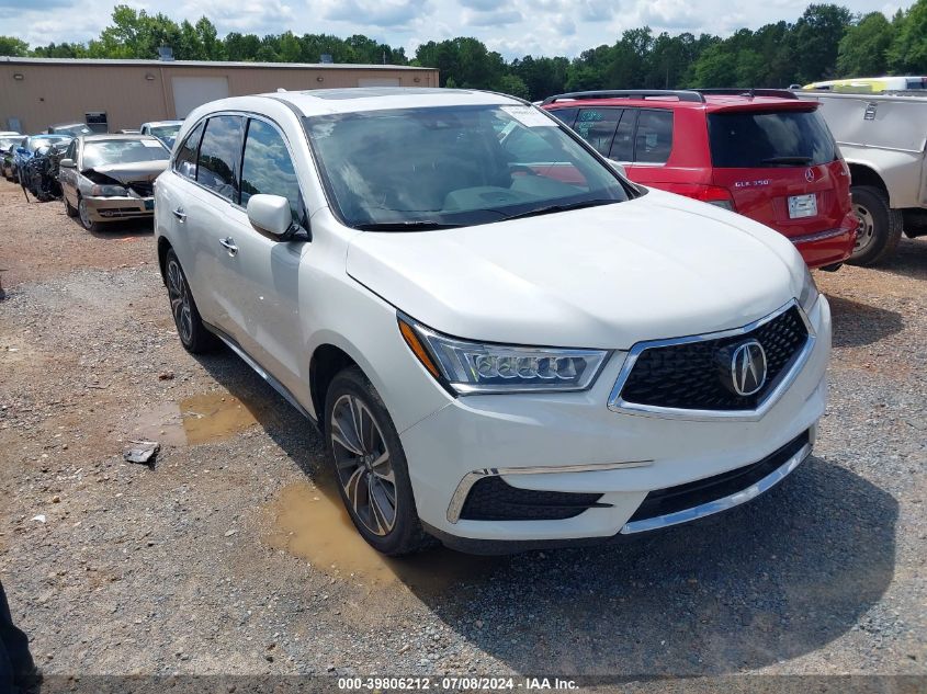 2019 ACURA MDX TECHNOLOGY