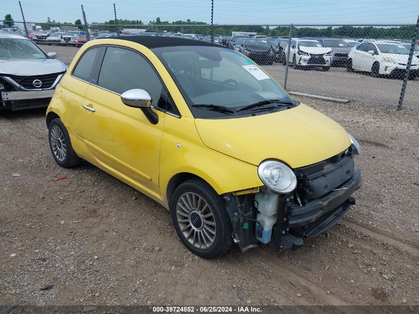 2013 FIAT 500 LOUNGE