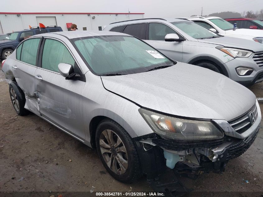 2013 HONDA ACCORD LX