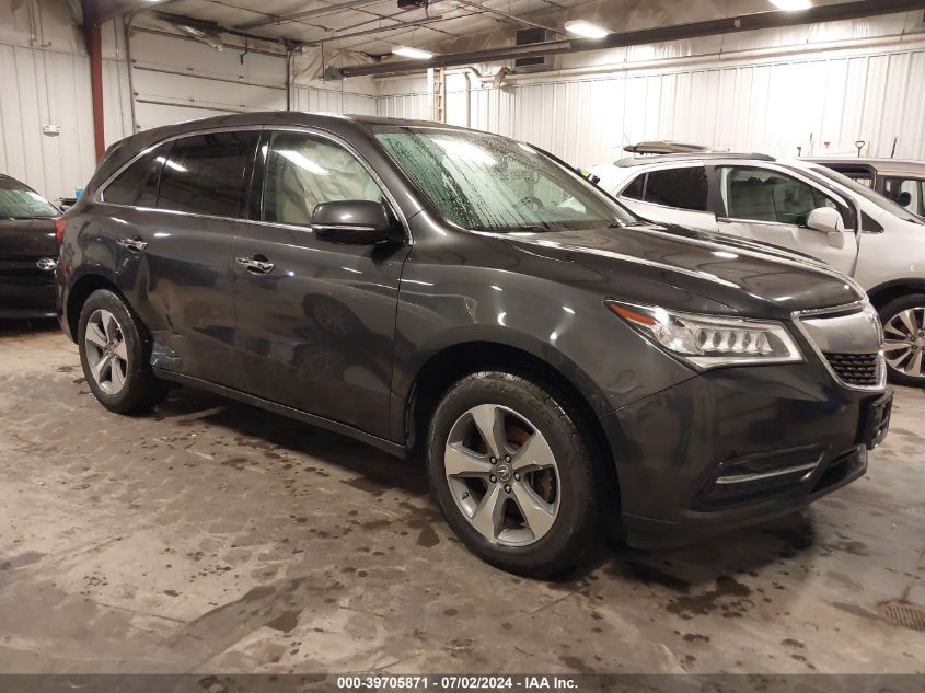 2014 ACURA MDX