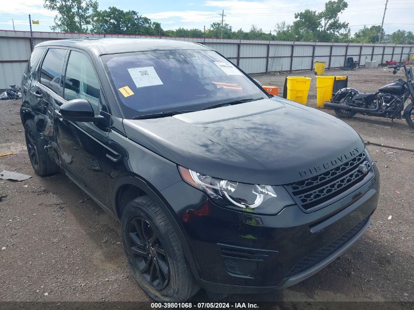 2018 LAND ROVER DISCOVERY SPORT SE