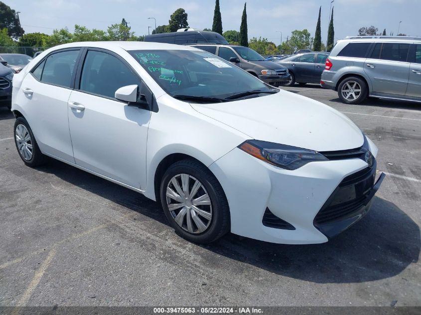 2018 TOYOTA COROLLA LE