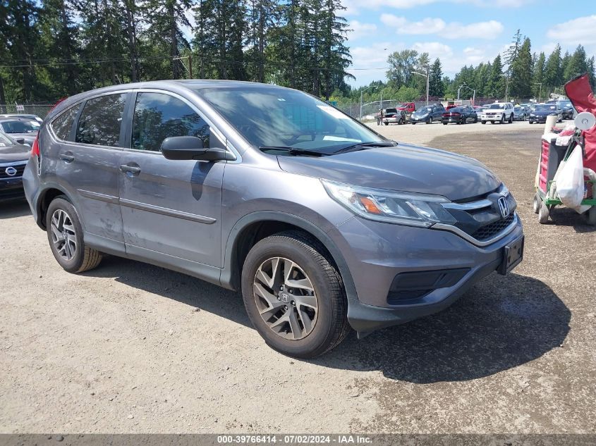 2016 HONDA CR-V SE