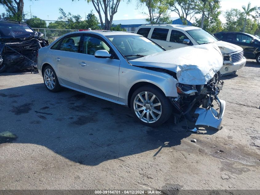 2012 AUDI A4 2.0T PREMIUM