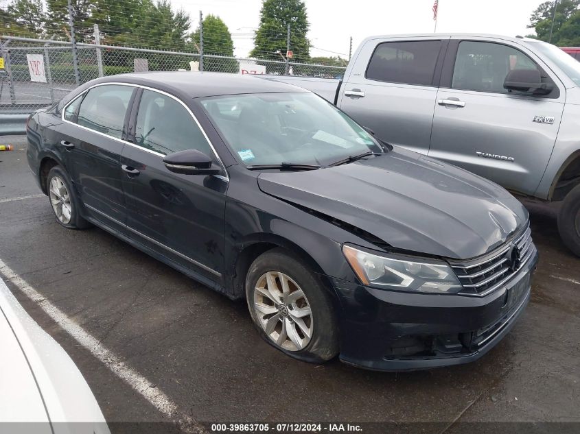 2016 VOLKSWAGEN PASSAT 1.8T S