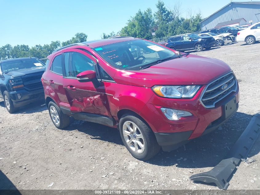 2019 FORD ECOSPORT SE