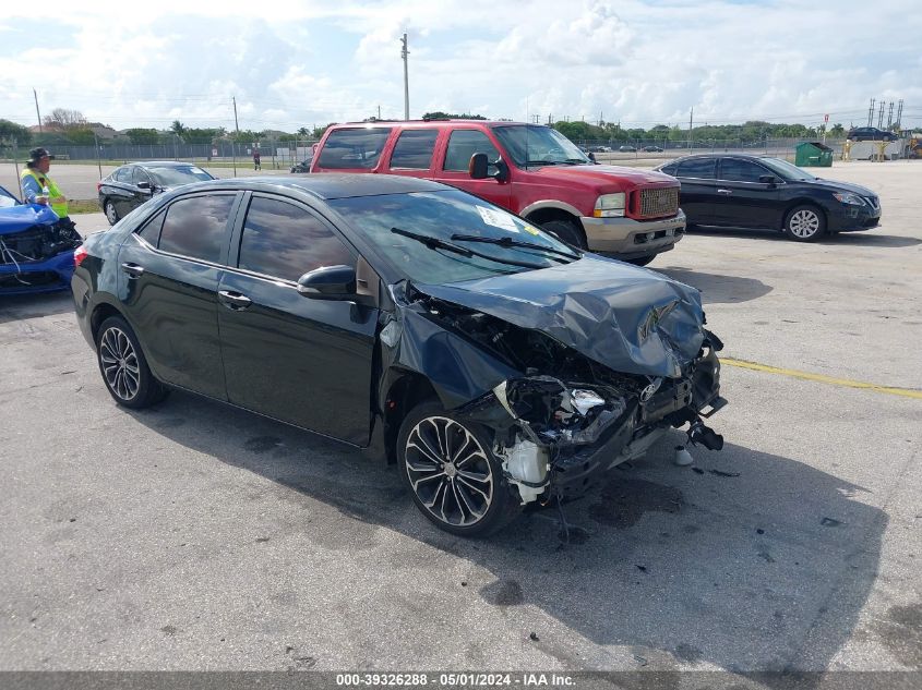 2015 TOYOTA COROLLA S PLUS