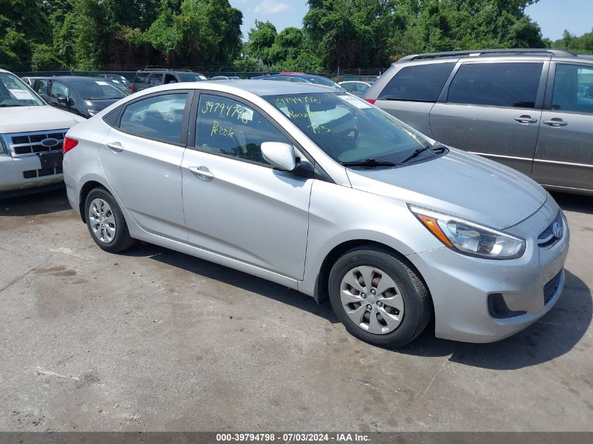 2016 HYUNDAI ACCENT SE