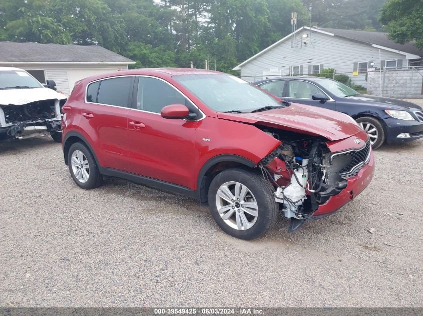 2017 KIA SPORTAGE LX