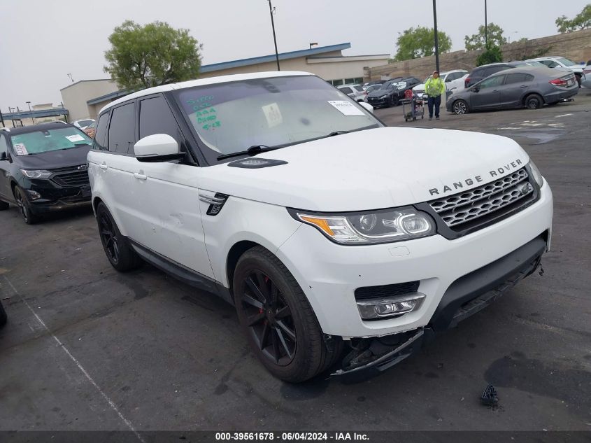 2016 LAND ROVER RANGE ROVER SPORT SC