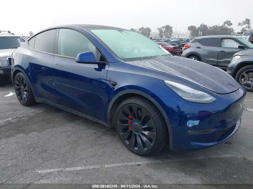 2020 TESLA MODEL Y LONG RANGE DUAL MOTOR ALL-WHEEL DRIVE/PERFORMANCE DUAL MOTOR ALL-WHEEL DRIVE