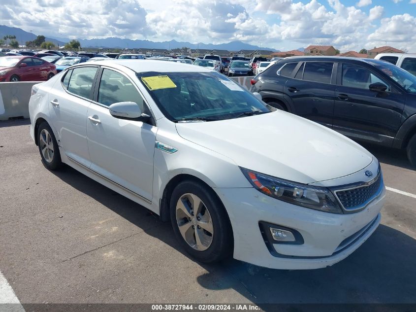 2016 KIA OPTIMA HYBRID