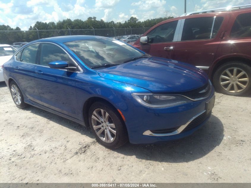 2015 CHRYSLER 200 LIMITED