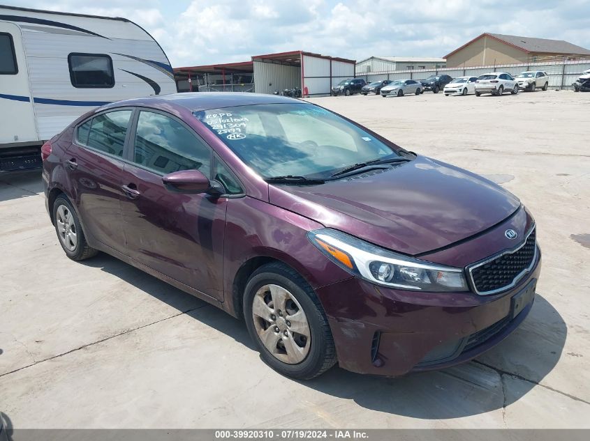 2018 KIA FORTE LX