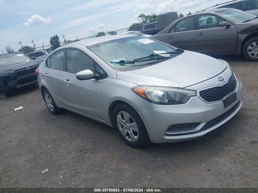 2015 KIA FORTE LX