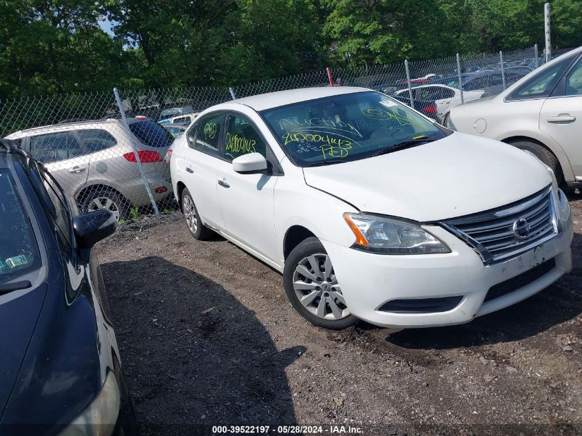 2014 NISSAN SENTRA FE+ S/FE+ SV/S/SL/SR/SV