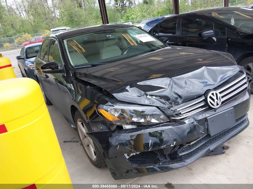 2013 VOLKSWAGEN PASSAT 2.5L SE