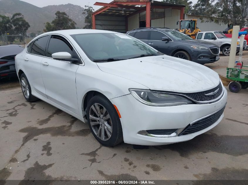 2016 CHRYSLER 200 LIMITED