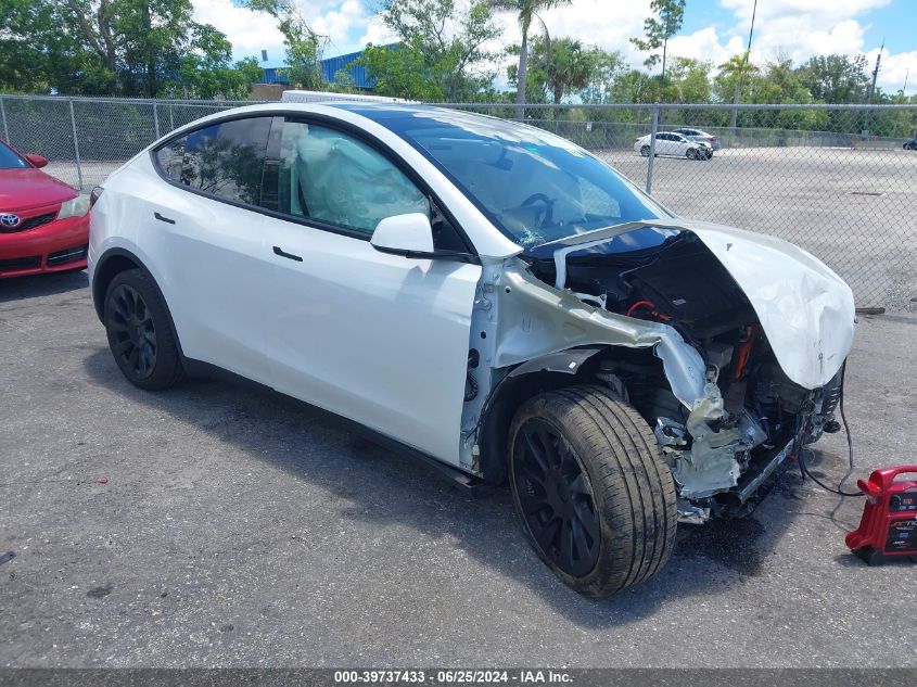 2022 TESLA MODEL Y LONG RANGE DUAL MOTOR ALL-WHEEL DRIVE