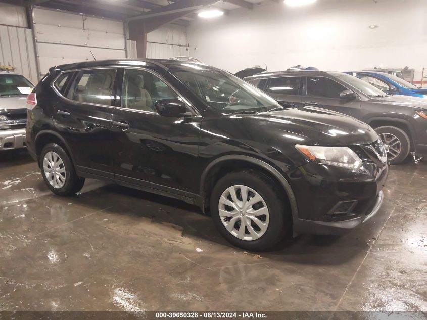 2016 NISSAN ROGUE S