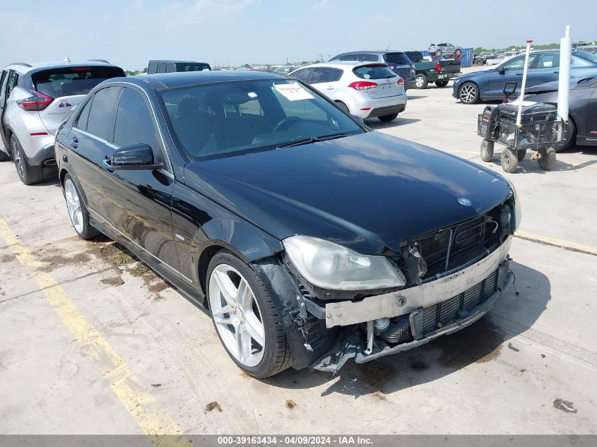 2012 MERCEDES-BENZ C 250 LUXURY/SPORT