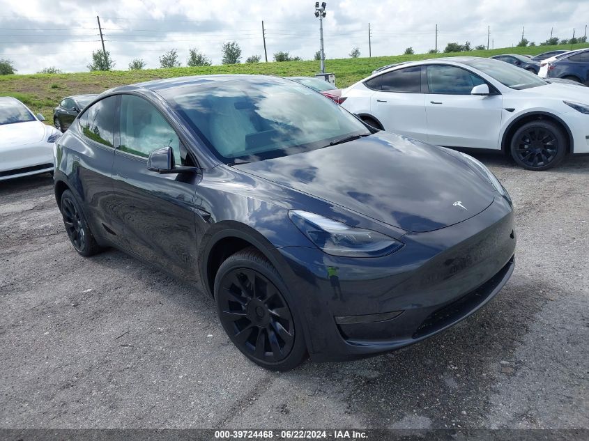 2024 TESLA MODEL Y LONG RANGE DUAL MOTOR ALL-WHEEL DRIVE