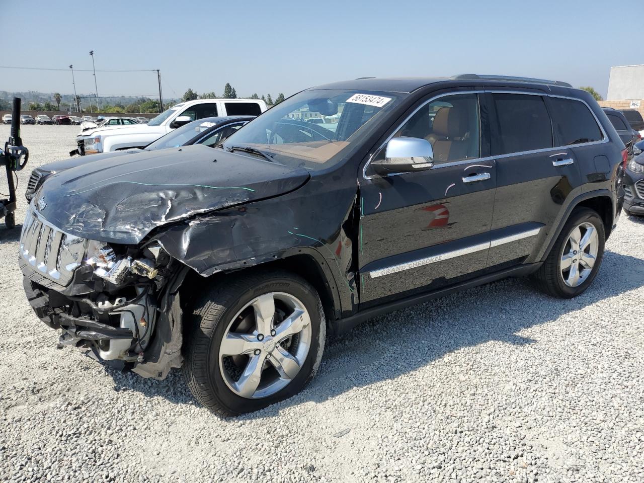 2012 JEEP GRAND CHEROKEE OVERLAND