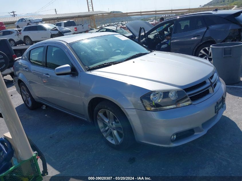 2013 DODGE AVENGER SXT