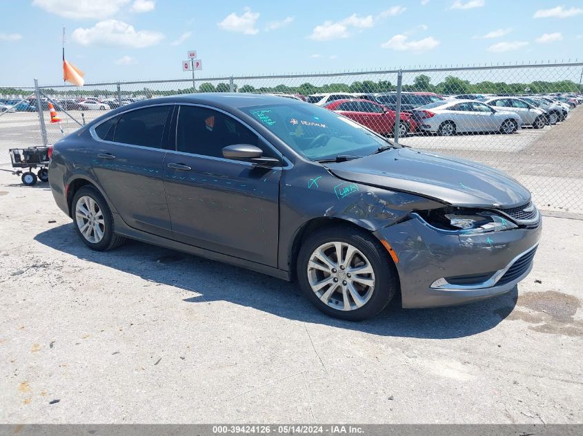 2016 CHRYSLER 200 LIMITED