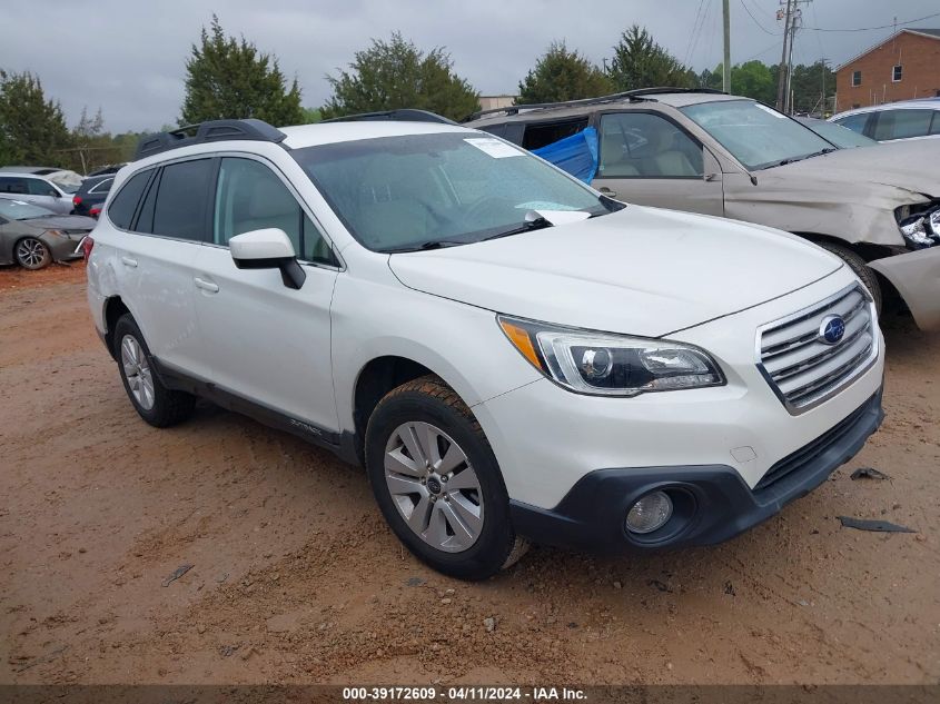 2016 SUBARU OUTBACK 2.5I PREMIUM