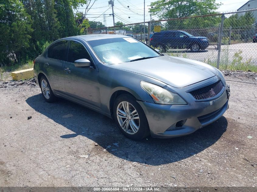 2010 INFINITI G37X