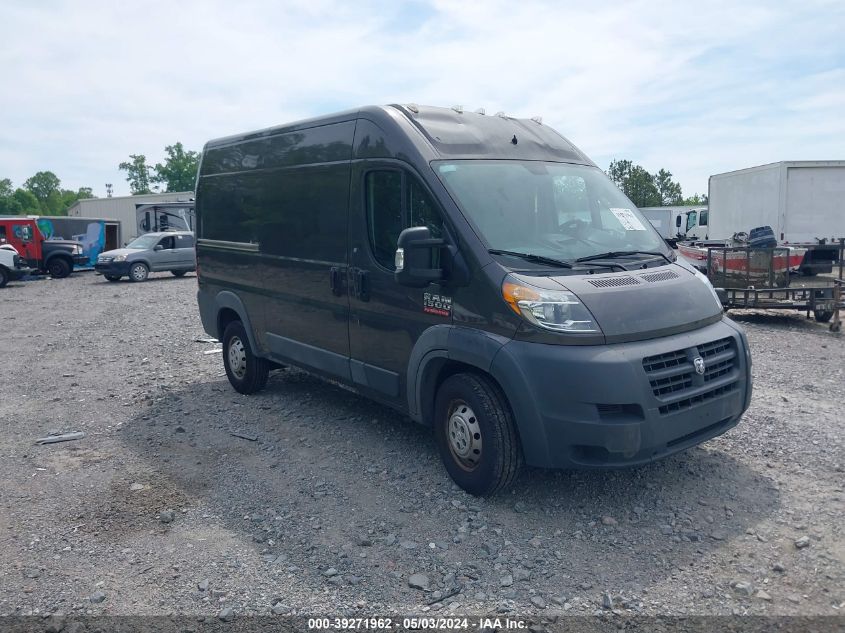 2018 RAM PROMASTER 1500 HIGH ROOF 136 WB