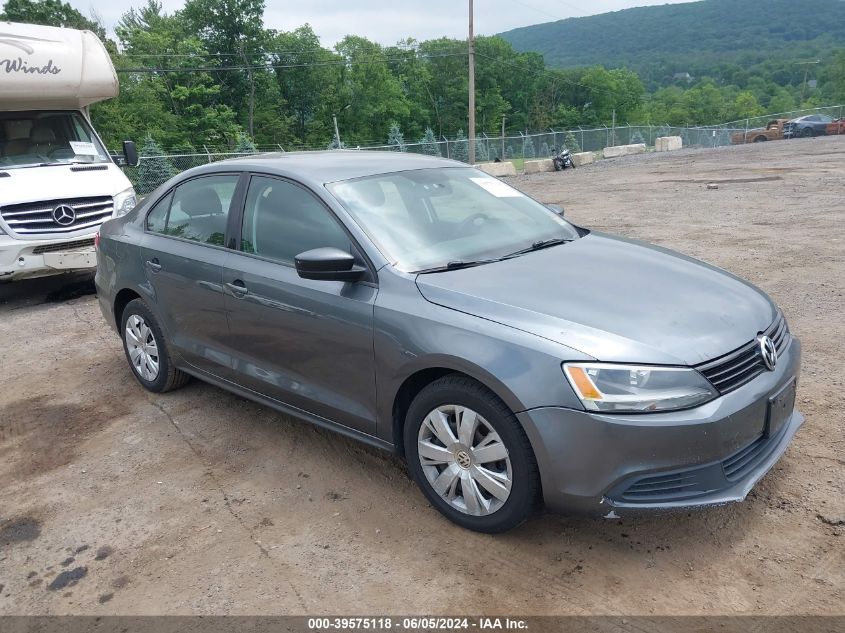 2012 VOLKSWAGEN JETTA 2.0L S