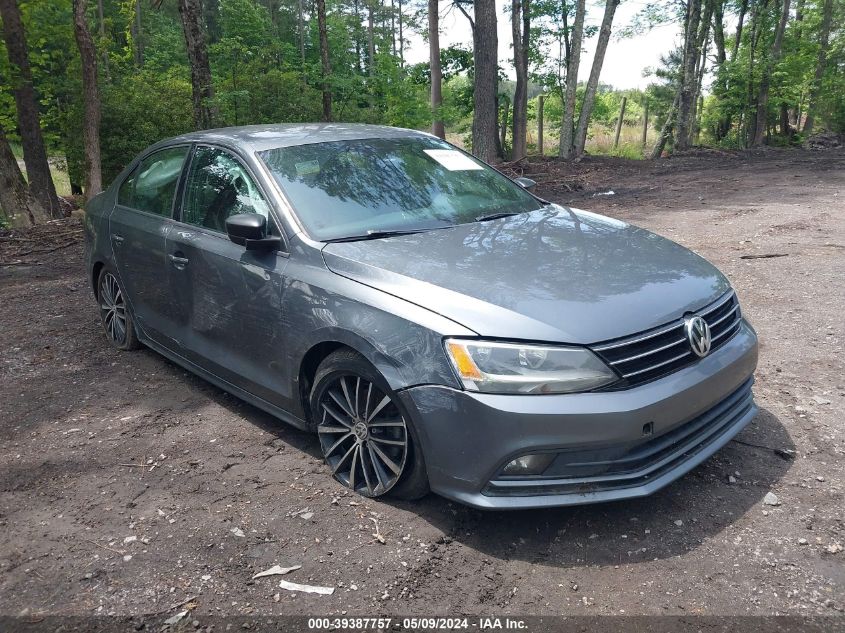 2016 VOLKSWAGEN JETTA 1.8T SPORT