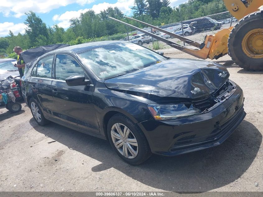 2017 VOLKSWAGEN JETTA S