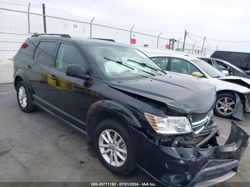 2016 DODGE JOURNEY SXT