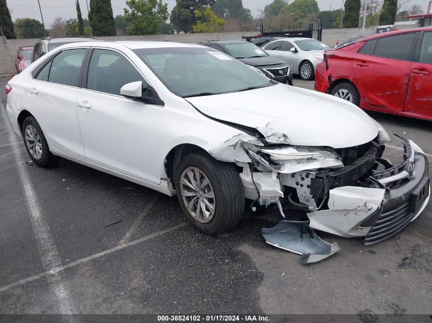 2016 TOYOTA CAMRY LE