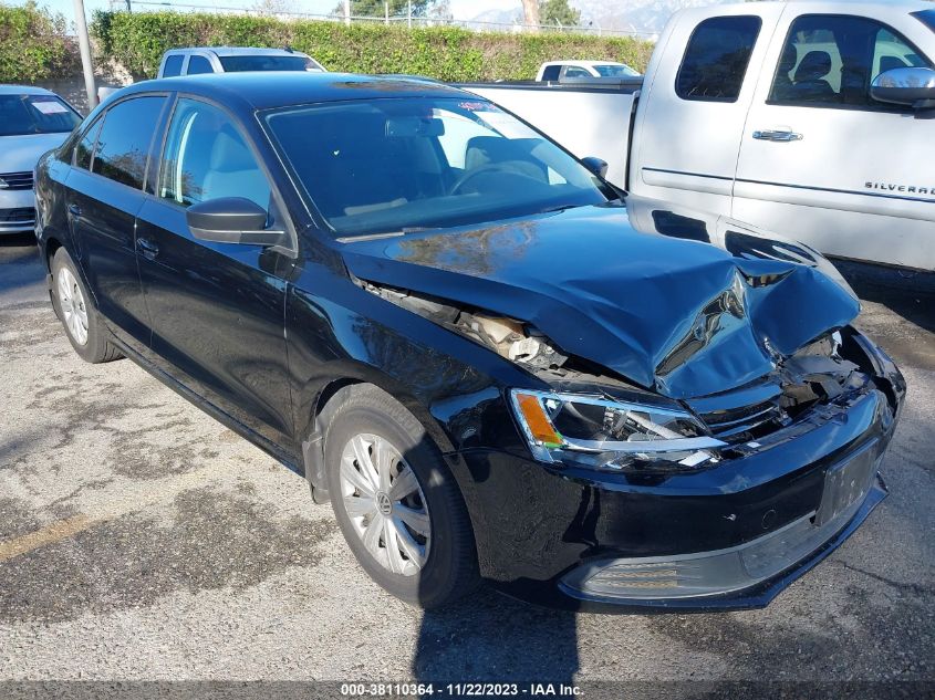 2014 VOLKSWAGEN JETTA 2.0L S