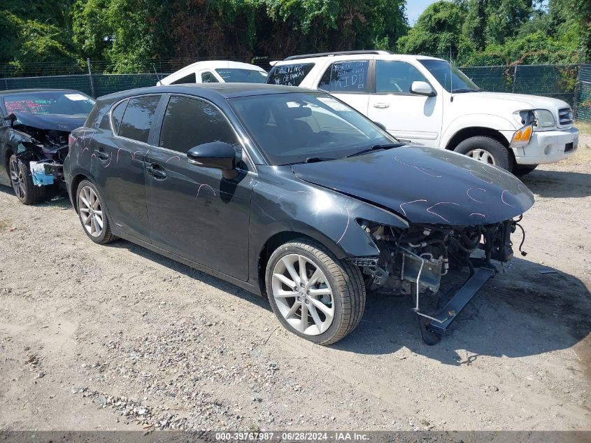 2012 LEXUS CT 200H PREMIUM