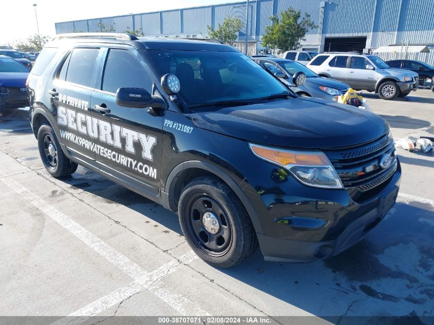 2013 FORD UTILITY POLICE INTERCEPTOR