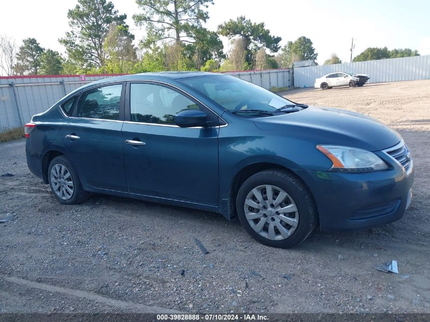 2014 NISSAN SENTRA FE+ S/FE+ SV/S/SL/SR/SV