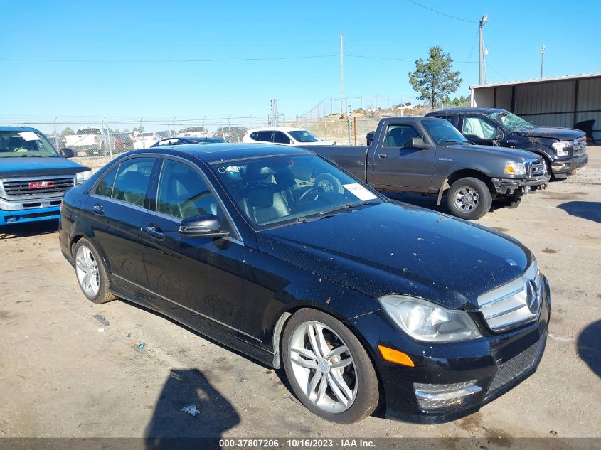 2012 MERCEDES-BENZ C 300 SPORT 4MATIC/LUXURY 4MATIC