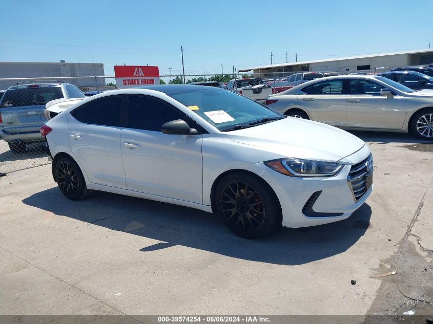 2018 HYUNDAI ELANTRA SEL