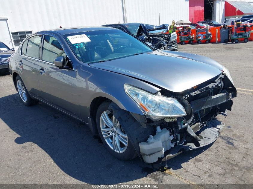 2010 INFINITI G37X