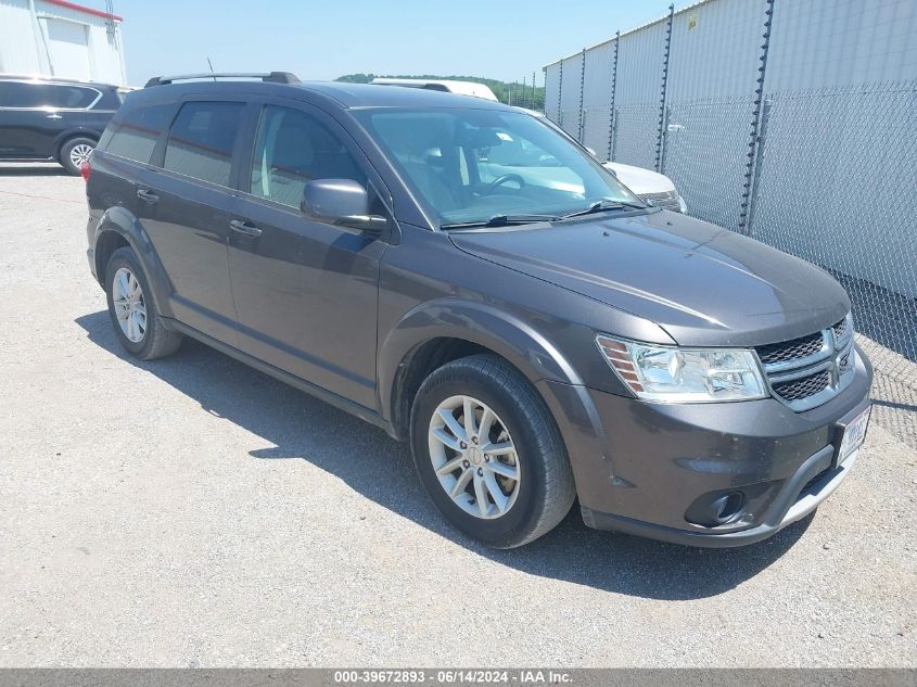 2017 DODGE JOURNEY SXT