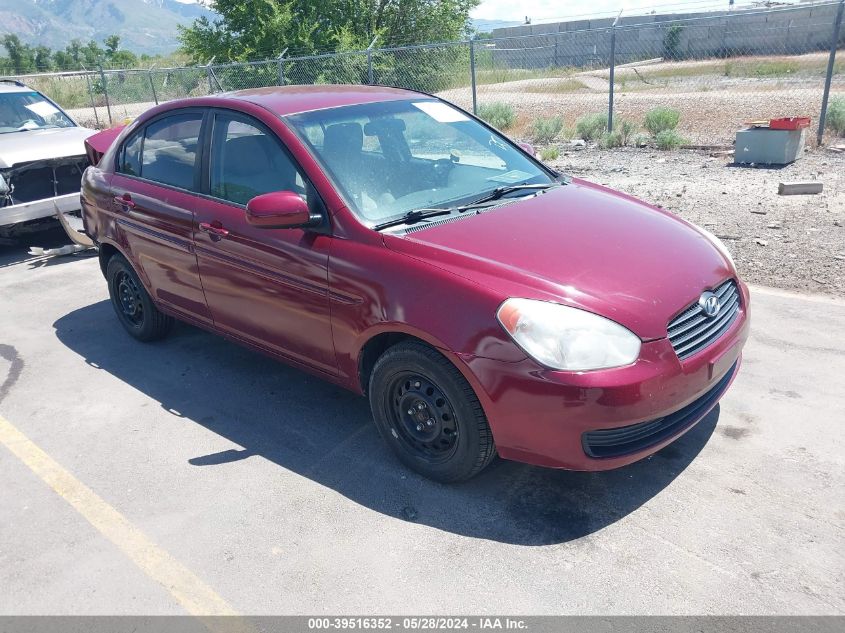 2010 HYUNDAI ACCENT GLS