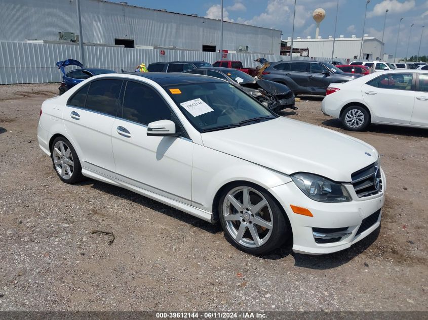 2013 MERCEDES-BENZ C 300 LUXURY 4MATIC/SPORT 4MATIC