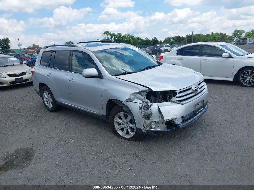 2012 TOYOTA HIGHLANDER SE V6